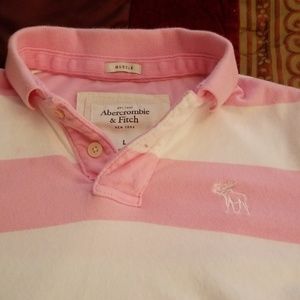 Abercrombie muscle fitting polo shirt